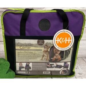 K&H Comfy Dogs And Cats Go Carrier with Carry Case